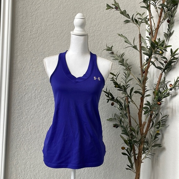 Under Armour Women’s Classic Racerback Dri-Fit Athletic Workout Tank Size XS - Picture 1 of 4